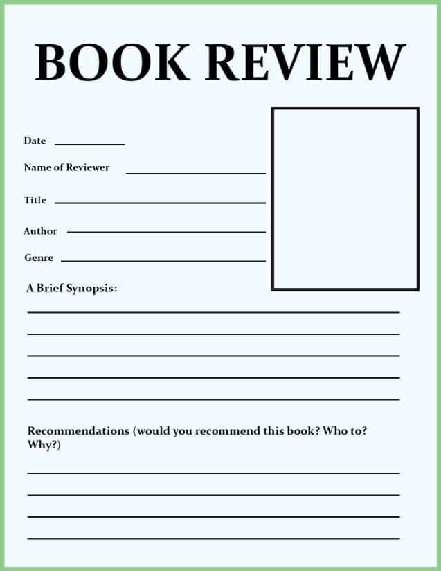 book review with format