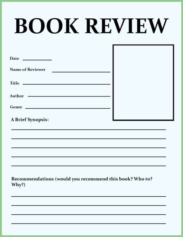 50-best-book-review-templates-kids-middle-school-etc-templatelab