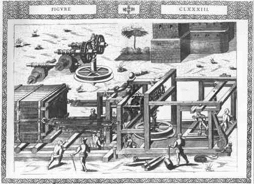 Handling equipment in the Middle-Ages
